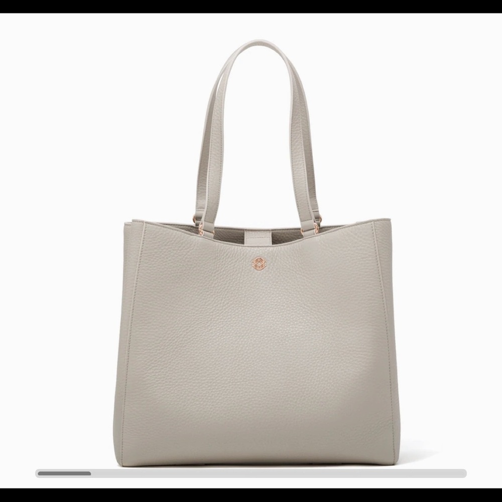 Dagne Dover Allyn Tote - large new without tags with dust bag - Bone color